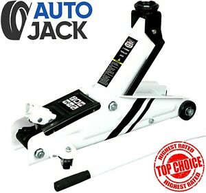  
Heavy Duty Trolley Jack 3 Ton with Hydraulic Lift for Car Van & Garage Autojack