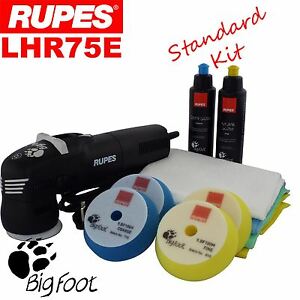  
Rupes Bigfoot LHR75E 3″ Standard Kit Detailing 12mm Orbit Polishing Machine