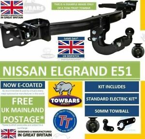  
Towbar for Nissan Elgrand E51 2002 to 2010 (import) Tow-Trust NiS2 El Grand