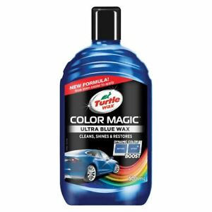  
Turtle Wax Color Magic Car Paintwork Polish Restores Scratches Faded 500ml Blue