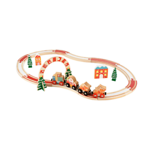  
Early Learning Centre Wooden Christmas Train Set