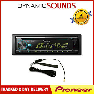  
Pioneer DEH-X7800DAB Car Bluetooth Stereo DAB+ iPod iPhone Android + DAB Aerial