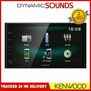  
Kenwood DMX120BT 6.8″ WVGA Media Receiver Double Din Bluetooth Stereo USB