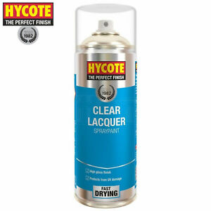  
Hycote Clear Lacquer Spray Paint Aerosol Fast-Drying High Gloss Coating 400ml