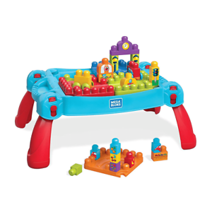  
Mega Bloks Build and Learn Table – 30 Pieces