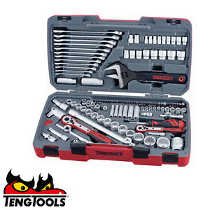  
Teng LAST FEW SALE 127Pce ToolKit Professional 1/4 3/8 1/2 Dr Spanners Ratchets