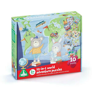 
Early Learning Centre 10 in 1 World Adventure Puzzles