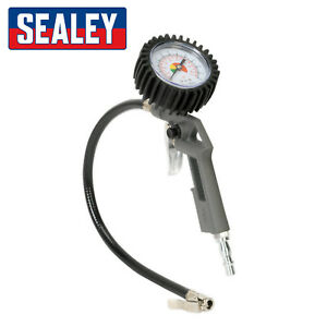  
Sealey SA302 Air Line Tyre Inflator 0-17psi Pressure Gauge & 1/4″ BSP Connector