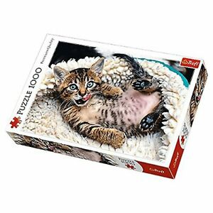  
Trefl – Cheerful Kitten 1000pc Jigsaw Puzzle