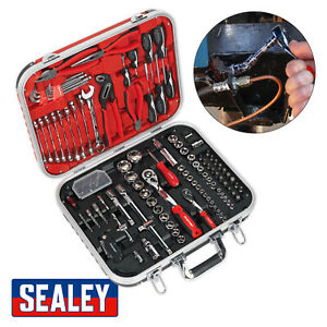  
Sealey AK7980 Premier 136 Piece Mechanics Complete Tool Kit Set In Toolbox Case