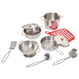  
Busy Me Pots and Pans Playset