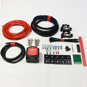  
Split Charge Kit Durite Relay 5mtr 12V 140amp Voltage Sensitive