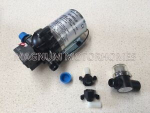  
Shurflo 20PSI Water Pump – Including Filter -2095-204-412 Caravan/Motorhome/Boat
