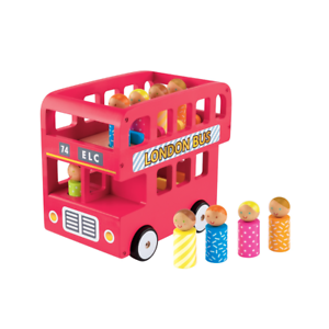  
Early Learning Centre Wooden Double Decker Bus
