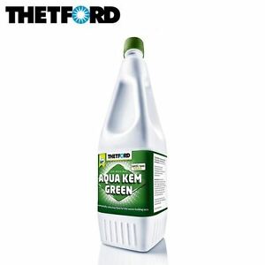  
Thetford Aqua Kem Green Caravan & Motorhome Toilet Fluid Chemical 1.5 Litre