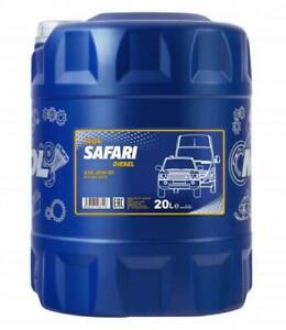  
MANNOL 20L Safari SAE 20W-50 Classic Cars Mineral Engine Oil API SL/CF