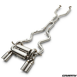  
STAINLESS DE CAT DECAT RACE EXHAUST SYSTEM FOR BMW 3 SERIES E92 4.0 V8 M3 07-13