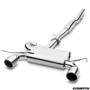  
3″ STAINLESS CAT BACK EXHAUST SYSTEM FOR AUDI TT 8N MK1 1.8T 225 BHP QUATTRO 98+