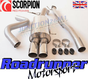  
Scorpion Fiesta ST 180 / 200 Exhaust Cat Back Race 3″ Non Res – LOUDER VERSION