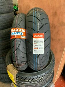  
120/70-ZR17 & 180/55-ZR17 Maxxis SUPERMAXX MA-ST2 MOTORCYCLE TYRES MATCHED PAIR