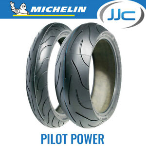  
Michelin Pilot Power 120/70 ZR17 (58W) & 160/60 ZR17 (69W) Motorcycle Tyres Pair