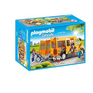  
Playmobil City Life School Van with Folding Ramp – 9419