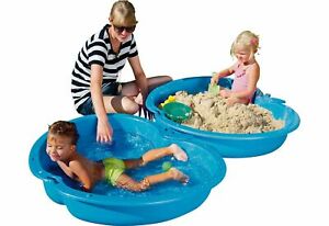  
Chad Valley Blue Sand and Water Pit 111L Capacity 12+ Months