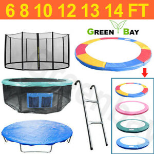  
TRAMPOLINE REPLACEMENT PAD PADDING SAFETY NET COVER LADDER SKIRT 6 8 10 12 14FT