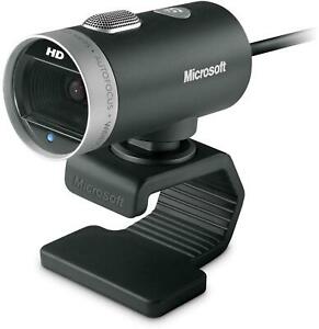  
Microsoft LifeCam Cinema Webcam Black Built-in microphone 5 megapixel camera