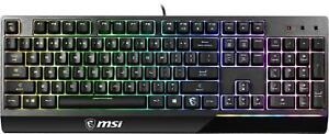  
MSI Vigor GK30 Gaming Keyboard Stunning RGB lighting effects in 6 areas