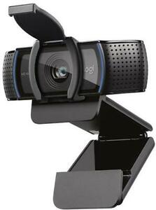 
Logitech C920s HD Pro Webcam Full HD 1080p Glass lens 30 fps Privacy cover