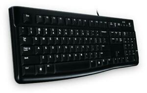  
Logitech Keyboard K120 (Black) Comfortable & quiet typing Thin profile