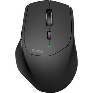  
Rapoo MT550 Multi-mode Bluetooth / Wireless USB Mouse Black