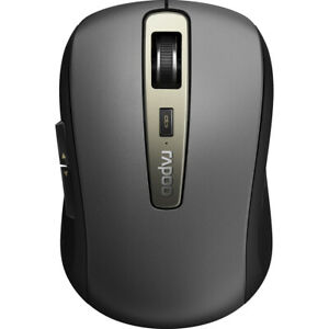  
Rapoo MT350 Multi-mode Bluetooth / Wireless USB Mouse Black