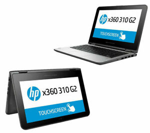  
HP X360 310 G2 360° Touchscreen Quad Core 256GB SSD 2 in 1 Windows 10 Laptop