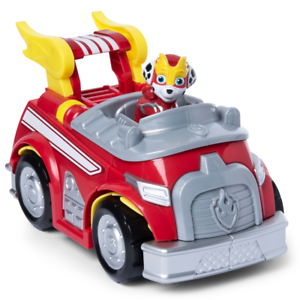  
Paw Patrol Mighty Pups Super Paws Marshall’s Powered Up Firetruck