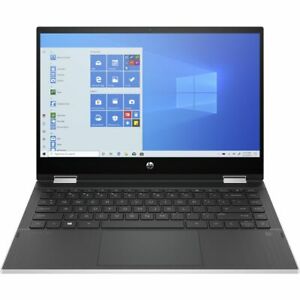  
HP 14″ 2-in-1 Laptop 4 GB RAM 128 Intel Pentium Gold Windows 10 Home S – Black