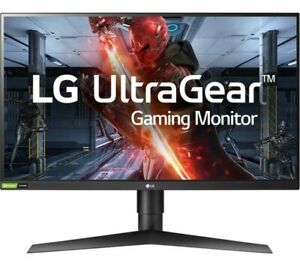  
LG Class UltraGear 27GL850-B Quad HD 27″ Nano IPS LCD Gaming Monitor – Black