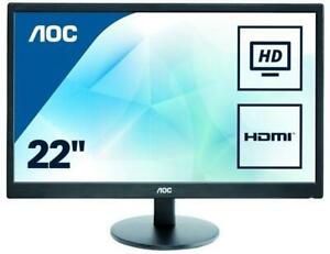  
AOC E2270SWHN 21.5″ Full HD Monitor 21.5″ Display TN Panel 5ms Response Time