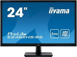  
iiyama ProLite E2482HS-B5 24″ Full HD 75Hz Monitor 24″ Display TN Panel