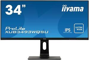  
iiyama ProLite XUB3493WQSU-B1 34″ UWQHD HDR ADS-IPS FreeSync 75Hz Design Monitor