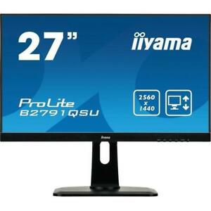  
iiyama ProLite B2791QSU-B1 27″ QHD FreeSync 75Hz Gaming Monitor 27″ Display