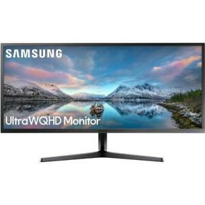  
Samsung SJ55W 34″ Ultra WQHD FreeSync Monitor – LS34J550WQUXEN