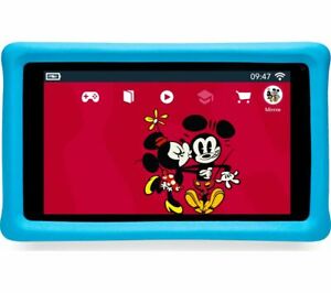  
PEBBLE GEAR Disney Mickey & Friends 7″ Kids Tablet 16GB Blue – Currys