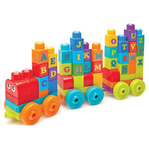  
Mega Bloks First Builders Alphabet Train – 60 Pieces