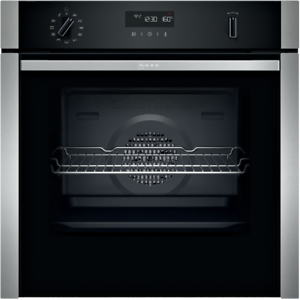  
NEFF B6ACH7HH0B N50 Slide&Hide® Built In 59cm A Electric Single Oven Stainless