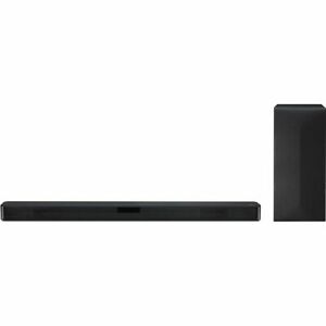  
LG SN4 300 Watt Soundbar Bluetooth with Wireless Subwoofer – Black New