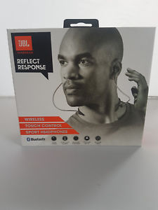  
JBL Reflect Response Wireless Bluetooth Neckband Headphone Earphones – Black