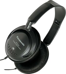  
Panasonic RPHT225 Full Headphones – Black (A-)