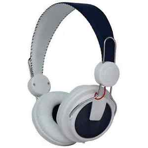  
Pro Signal Pro-Signal HiFi Stereo Headphones, On-Ear, Closed-Back (White/Blue)